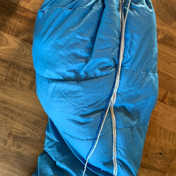 Vintage Pioneer Brand Blue Sleeping Bag Trail Pak - Picture 13 of 13
